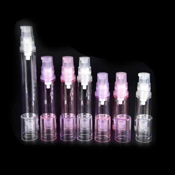 1 BUC de Plastic de unică folosință Sticla de Parfum Cu Pulverizator Gol Cosmetice Recipiente Cu Pulverizator Capac Pentru a Călători Ulei Esențial de Parfum