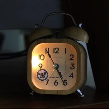 1 BUC Mini-Masă, Ceas Deșteptător Noctilucence Desktop Ceas Deșteptător Creative Masă, Ceas Deșteptător Decor Vintage Dormitor Ceas Deșteptător D