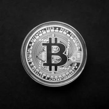 1 buc Noua Creatie de Suveniruri Bitcoin Moneda Placat cu Aur de Colectie Cadouri Bitcoin Colecție de Artă Aur Fizic Monede Comemorative