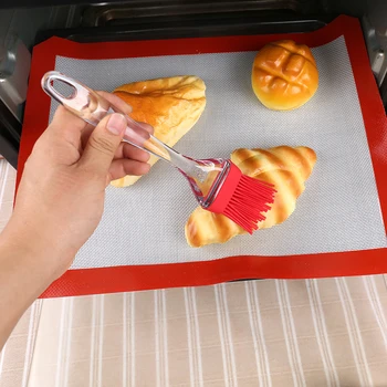 1 BUC Silicon GRĂTAR Ulei Perie Perie DIY Tort de Pâine cu Unt Bicarbonat de Pensule de Bucătărie de Gătit Grătar Accesorii GRĂTAR Instrumente