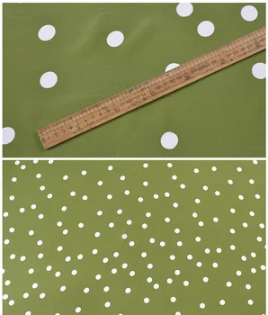 1 meter X 1.35 meter Cure Polka Dots Material Fashion Silk Crepe De Chine Fabric