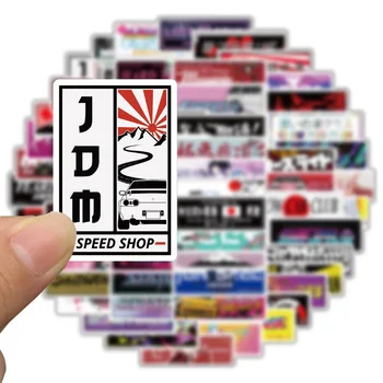 10/30/66PCS Japonia Curse Stil JDM Modificarea Autocolant Pentru Valiza Skateboard Laptop Telefon Styling Auto Autocolant Decal Jucărie pentru Copii
