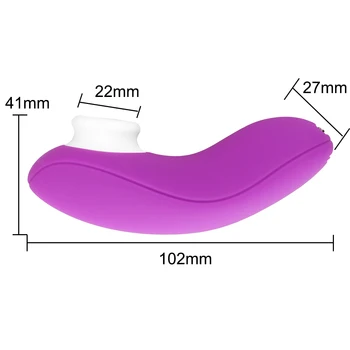 10 Moduri De Supt Sex Oral Sfarcuri Clitoris Fraier Mini Silicon Supt Vibrator G-Spot Massger Stimulator Clitoris
