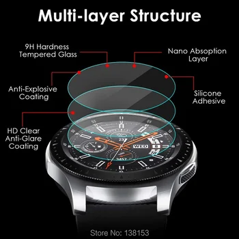 100BUC Sticlă Călită pentru Garmin approach S62 Ecran Protector Smartwatch Rezistent la zgarieturi Folie de Protectie