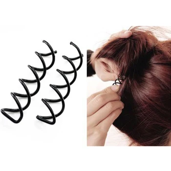 10buc Piral Ace de Păr Spin Pins Non-zero Rotund Sfaturi Răsuciți Șurubul Ac de Păr Pentru Femei Bun Stil de Păr Diy Spirală agrafe