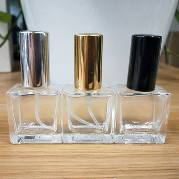 10ml/17ml Mini Sticla Spray Parfum Aliaj Acoperi Reîncărcabile Sticla cu Pulverizator de Călătorie Gol Cosmetice Recipiente de Sticla Pulverizator