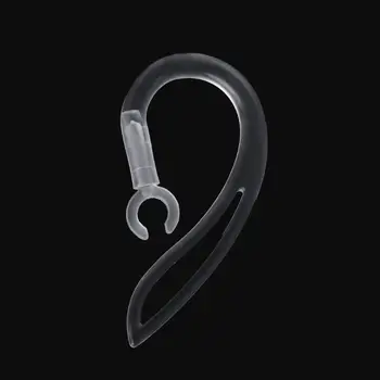 10mm Căști Bluetooth Transparent Silicon Moale Ureche Cârlig Buclă Clip Cască T3EB