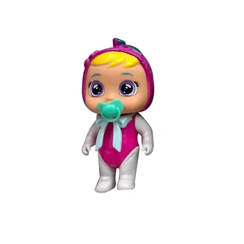 12cm Plângând Papusa Va Bea Apa se Va Vărsa Lacrimi Mini Papusa Jucărie pentru Copii Papusa Ornamente