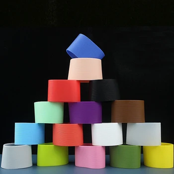 13 Culori Colorate Silicon Izolat Termic Cupa Maneca Dungi Dens Dungi de Design Non-alunecare de împachetări Pentru Cani Cana Ceramica