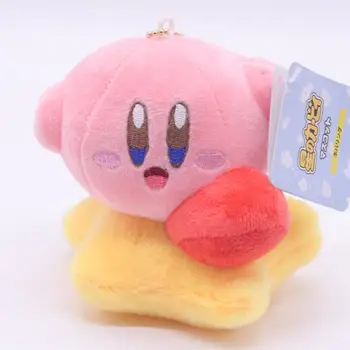 13Cm Desene animate Star Kirby Drăguț de Pluș Kirby Steaua Joc de Aventura de Animale Moi Umplute Așezat Jucării Minunat Pandantiv Cadou pentru Copii