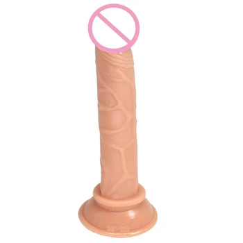 14.5 cm Mic Dildo-uri din PVC Mini Penis Dildo Cu ventuza Pentru Mână-Joc Gratuit Vagin Sex Anal Incepator Simula Adult Jucarii Sexuale