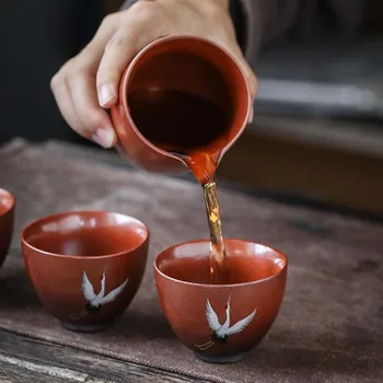1buc/3pcs China Ceramica Cana de Cafea de Portelan Personal cu un Singur Ceai, Cani Ceramica Drinkware Vin Cana de Apa Gros Drinkware