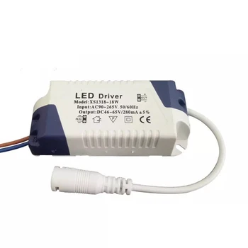 1buc LED Transformator de Alimentare Adaptor de Alimentare Pentru Led-uri Lampă/bec 1-3W 4-7W 8-12W 13-18W 18-24W în condiții de Siguranță din material Plastic Coajă LED Driver