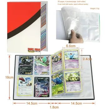 1SET Pokemon V VMAX Stralucitoare Joc de Colectare de Cărți de Tranzacționare de Luptă Carte, Album, Carte de Rapel de Copii Figurine de Jucărie