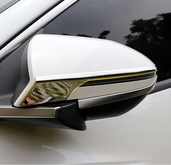 2 buc Laterale Spate Oglindă din oțel inoxidabil Crom Capac Ornamental Autocolant Caz, se Potrivesc pentru Tucson NX4 2021 styling auto