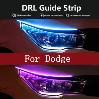 2 buc LED DRL Masina de Zi de Funcționare Bandă de Lumină Pentru Dodge Ram 1500 2500 3500 2003-2018 Skoda Superb Octavia A7 A5 Fabia Rapidă Yeti