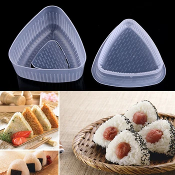 2 Set Triunghi Sushi Mucegai Onigiri Minge de Orez Bento Sushi Face Mucegai DIY Instrumente de Utilitate Accesorii de Bucatarie