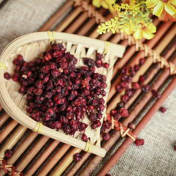 2019 Organice Sălbatice Uscate de Schisandra Chinensis Wu Wei Zi Cinci Aroma Boabe Plante wuweizi ceai de plante bune pentru sănătate