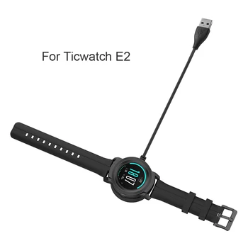 2021 100cm Încărcător Magnetic USB Ceas Repede Bratara Incarcator Cradle Dock de Încărcare Cablu pentru Ticwatch E2/S2 Ceas Inteligent