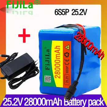 2021 24V 28Ah 6S5P 18650 li-ion baterie pack 25.2 v 28000mAh biciclete electrice moped /electric/litiu-ion baterie pack+2A încărcător