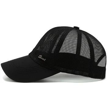 2021 Capac Plasă Bărbați Femei Șapcă de Baseball Plasă Snapback Cap Șapca de Baseball Tata Pălării de Vară Nuanta de Baseball Hat Mens Pălării și Capace ochiuri