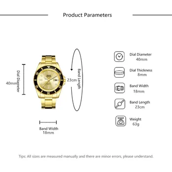 2021 Lux de Top de Brand de Moda pentru Bărbați de Aur calendar Ceasuri Simplu Oameni de Afaceri din Oțel Inoxidabil Cuarț Ceas Relogio Masculino
