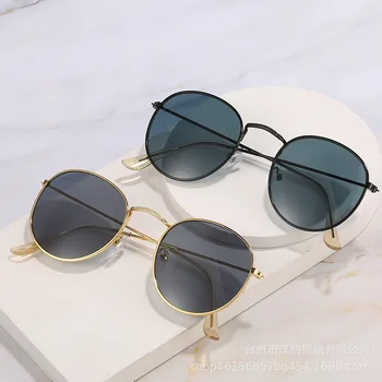 2021 nou cadru mic moda clasic femei ochelari de soare vintage design de brand de lux pentru bărbați ochelari de soare unisex în aer liber metal ochelari