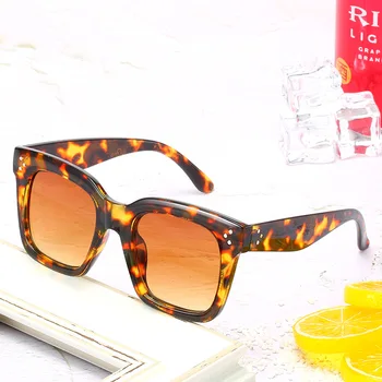 2021 Nou Pătrat ochelari de Soare pentru Femei Brand Designer Cadru Mare Gradient de Epocă Ochelari de Soare Pentru Barbati Oculos De Sol Feminino UV400