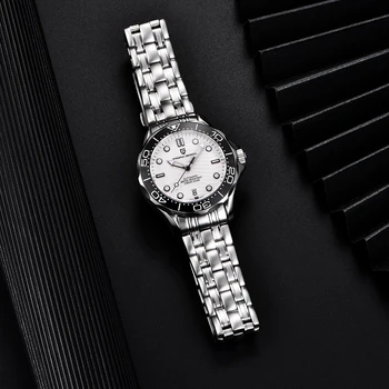 2021 Noul PAGANI DESIGN Bărbați mechanical ceas de Lux Automatic ceas barbati NH35 200M Diver ceas pentru bărbați Safir oglindă ceas