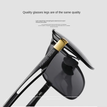 2021 Nouă Personalitate Trendy Polarizate Bărbați ochelari de Soare de Conducere se Schimbă Rapid Culoarea de Metal Ochelari de Soare UV400 Zonnebril