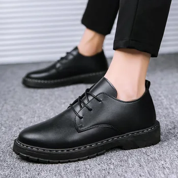 2021 Primavara Toamna Noua Casual Non-alunecare de Moda Pantofi de Piele Oamenii de Afaceri Impermeabil Pantofi pentru bărbați Confortabil Barbati din Piele Pantofi
