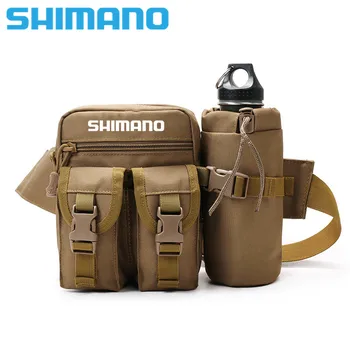 2021 Shimano Multi-scop Nylon Sling Bag Rezistent la Apă în aer liber, Pescuit Depozitare Geanta Cross Body Sac Sling