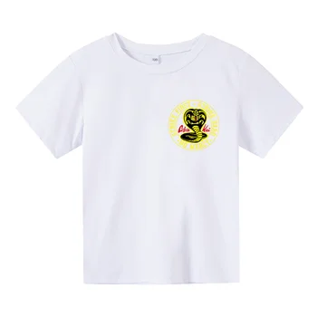 2021 Vara Băieți și Fete Desene animate Imprimate Model Animal Amuzant T-shirt cu Maneci Scurte T-shirt pentru Copii Top Casual 4T-14T