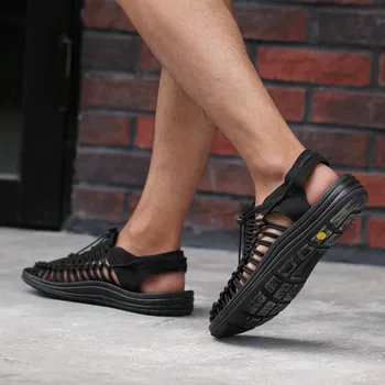 2021 Vara Trendy Sandale Țesute de Modă în aer liber, Non-alunecare cu uscare Rapida Amonte Iubitorii de Pantofi Casual, Pantofi de Plaja si Respirabil