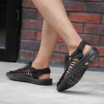 2021 Vara Trendy Sandale Țesute de Modă în aer liber, Non-alunecare cu uscare Rapida Amonte Iubitorii de Pantofi Casual, Pantofi de Plaja si Respirabil
