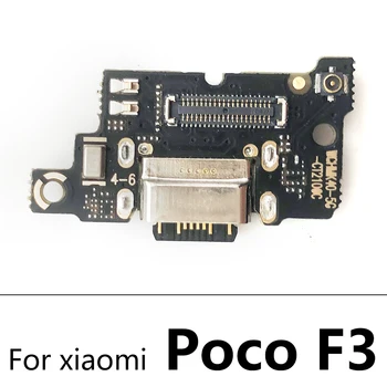 20BUC USB Port de Încărcare Conector de Bord Piese de Cablu Flex Cu microfon Microfon Pentru Xiaomi Poco M3 F1 F2 F3 Pro X3 NFC
