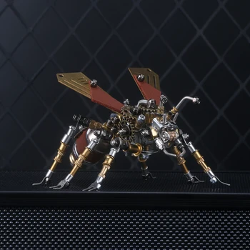 290Pcs Metal Insecte Puzzle Model Kit 3D DIY Asamblare Mecanică Meserii Pentru Copii Jucarii - Cadou de Termite/licurici/Viespe/Dragonfly