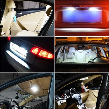 2x C5W LED-uri CANBUS-Bec Feston Auto Interior Lumini plafonieră Pentru Hyundai Solaris Getz Accent Sonata Tucson Santa Fe Elantra