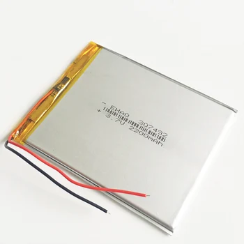 3.7 V 2200mAh Litiu-Polimer Li-Poly Baterii Reîncărcabile Pentru Mp3, GPS, PSP PAD MIJLOCUL DVD banca de Putere Difuzor PC Camera EHAO 307492