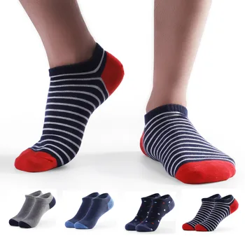 #30 Noua Moda Fierbinte de Vară pentru Bărbați Subțire Scurt Șosete de Bumbac Superficial Șosete de Bumbac Șosete Colorate Moda Casual Calcetines