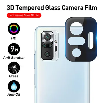 3D Curbat din Sticla Temperata Pentru Xiaomi Redmi Nota 10 Pro aparat de Fotografiat Lentilă Capacul din Spate Pentru Redmi Nota 10 Pro 10Pro Ecran Protector Filme