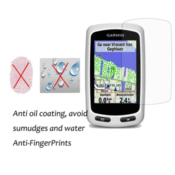 3Pcs Nano Anti-șoc Film Pentru Garmin Edge 800 810 E800 E810 GPS Ecran Protector Anti-Zero Apă-dovada HD COMPANIE de Film Nu de Sticla