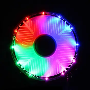 3PIN LED CPU Cooler Fan PC Caz, Tăcerea Ventilatorului de Răcire RGB Cooler Ventilator de Radiator Radiator pentru Intel LGA 1150/1151/1155/1156