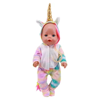 43 cm Copilului Nou-Născuți Haine De 18 Inch American Păpușă Jucărie pentru Fete de 17 Inch Copilul Renăscut Haine Papusa Accesorii Generația Noastră