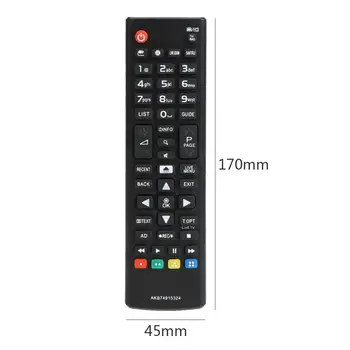 433MHz TV Control de la Distanță de Înlocuire pentru LG AKB74915324 Smart Wireless LED, Televizor LCD Controller Electrocasnice Accesorii