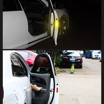 4buc/Lot Masina de Benzi Reflectorizante de Avertizare Autocolante Reflectorizante Bandă rezistent la apa de Avertizare Luminoasă Pentru Renault, Toyota, Ford, Volvo, Honda
