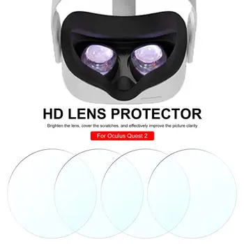 4buc TPU Moale Film Lentile Protector HD Pentru Oculus Quest 2 VR HD Film Transparent Anti-zero Praf-dovada Pentru Oculus Quest-uri