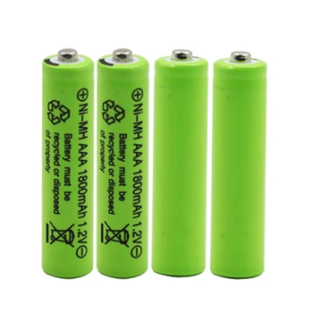 4~20BUC Original AAA 1800 mAh 1.2 V baterie reîncărcabilă de Calitate AAA 1800 mAh Ni-MH 1.2 V 3A baterie
