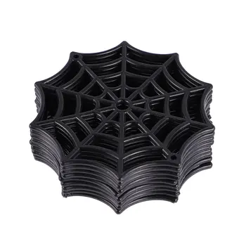 50Pcs Plastic Pânză de păianjen Păianjen Web Vacanță Accesorii pentru Decor Halloween-ul DIY Bijuterii lucrate Manual