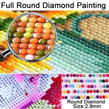 5D Diy Mozaic Kituri de Diamant Tablou goblen Plin de Diamante Broderie Soare Lună Mandala Stras Pătrat de Pictură Puzzle